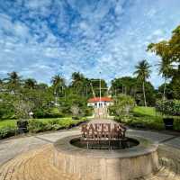 Fort canning beautiful hike with 🇸🇬 history 