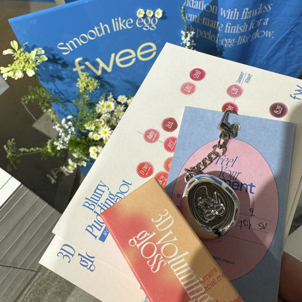 韓国コスメfweeの可愛すぎるノベルティ | Trip.com ソウル