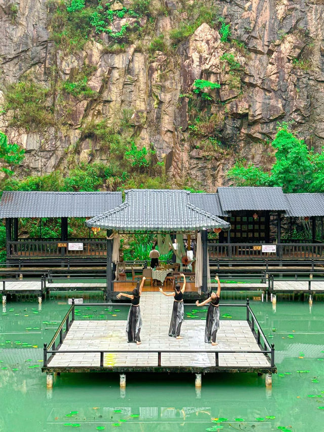 《小貼士》湖洲山莊：靚湖畔茶室，愛護環境