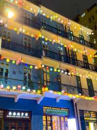 香港打卡｜充滿中秋氣氛的藍屋🩵
