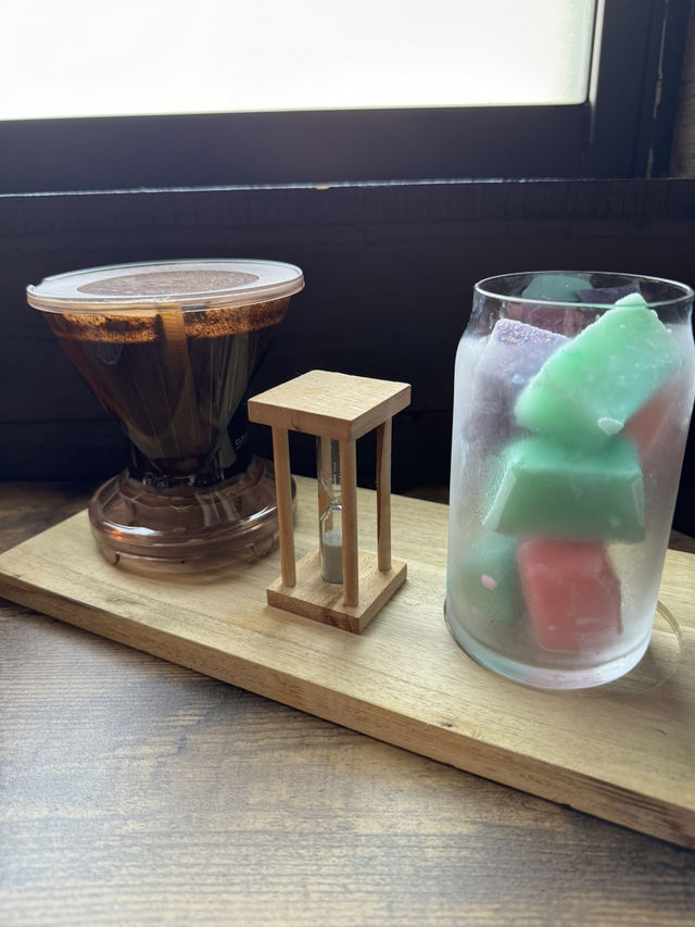 【福岡カフェ】ボリューム満点ランチとカラフルカフェラテ🌈