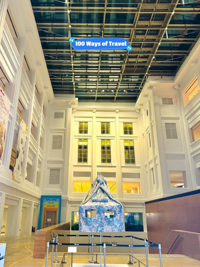 🇸🇬 Exploring the National Gallery Singapore: A Blend of Art and Architecture