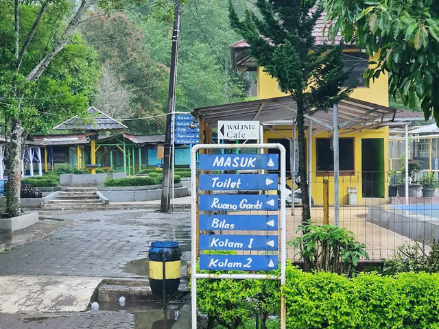 Ciwalini Hotspring Water