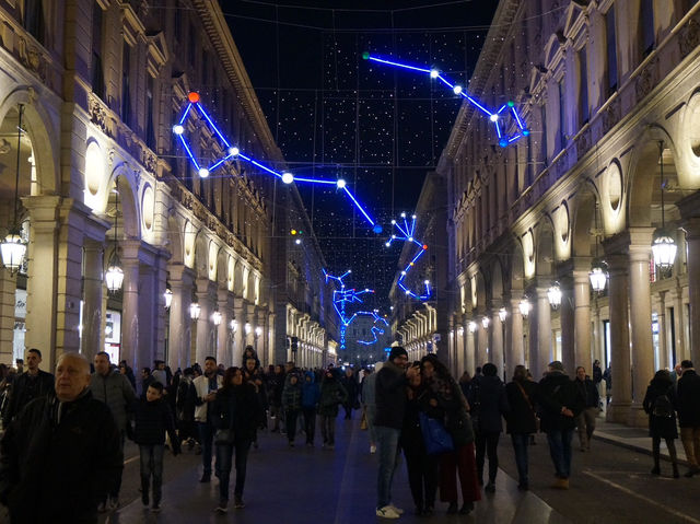 【イタリア・トリノ】きらめくクリスマスイルミネーション