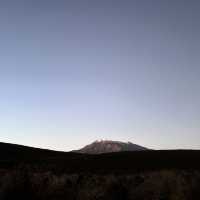 Tongariro alpine crossing amidst volcanoes - New Zealand