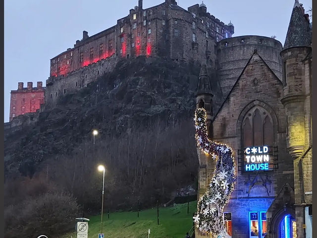 The Balmoral Hotel & 愛丁堡城堡 Edinburgh Castle 聖誕旅遊