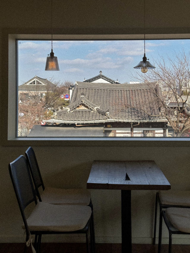 전주, 한옥 뷰가 아름다운 카페