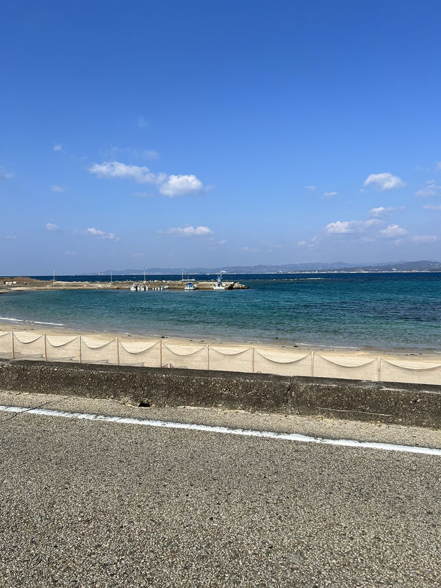 【和歌山】隠れた絶景ビーチ！江津良海水浴場でのんびり癒しのひととき✨