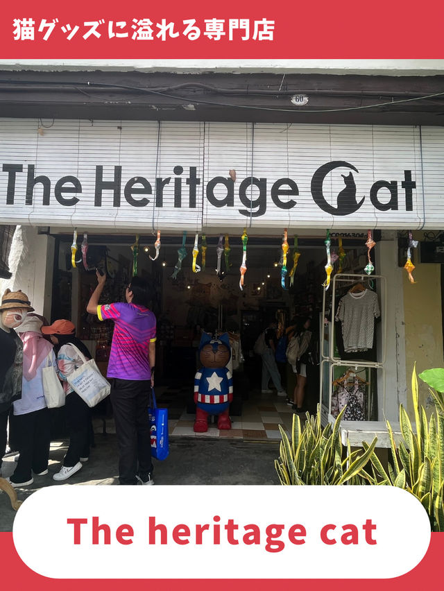 【ペナン島女子旅】猫好きは行かなきゃ損！お土産にも良い大人気の猫グッズ専門店！