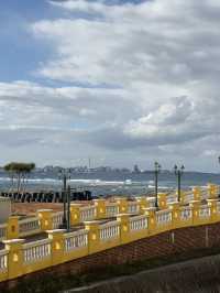 北谷町海濱公園-景觀開揚，面對沖繩蔚藍海洋，讓人感覺放鬆