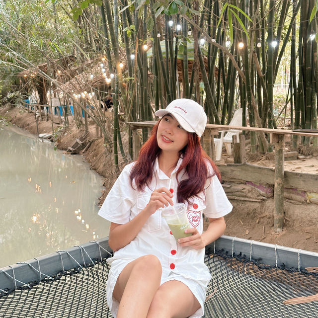 #คาเฟ่บ้านค่าย #คาเฟ่ระยอง #คลองหลังบ้าน
