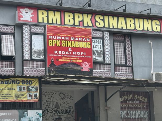 Batak Karo Traditional cuisine in BSD 