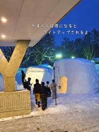 【長野／飯綱】冬季かまくらは一見の価値あり「むれ温泉 天狗の館」⁡