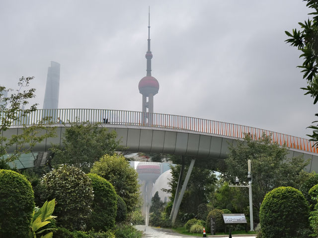 ⭐️ The North Bund ⭐️ Viewing Point for the Oriental Pearl Tower in Shanghai.