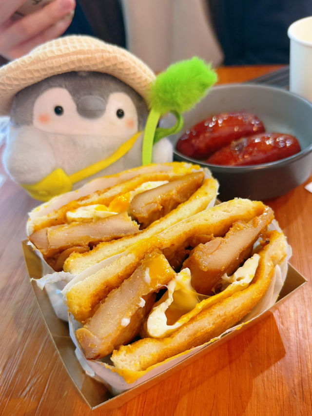 蛋餅吐司好正🥰