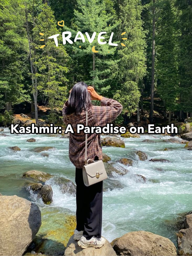 Kashmir in Spring: Where Paradise Comes to Life🌸🏔️