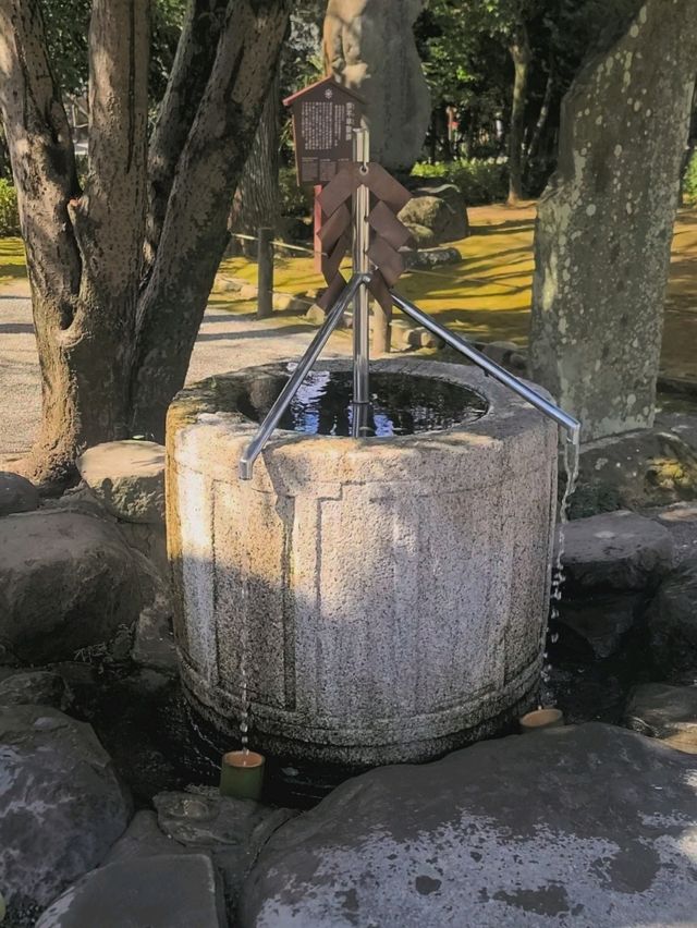 熊本水前寺成趣園昂、出水神社，寧靜美，還有喝了會長壽的水！！