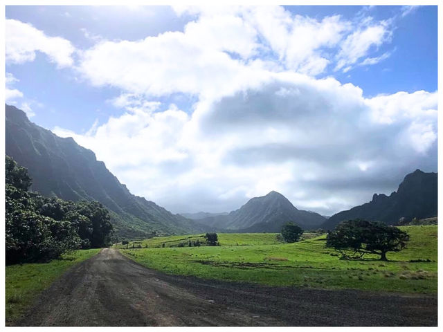 【ハワイ/オアフ島】ハリウッド映画やCM撮影地として人気の観光スポット＊クアロア・ランチ（KUALOA RANCH）＊