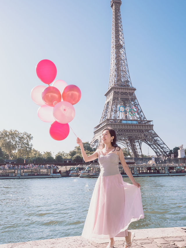 巴黎艾菲爾鐵塔 (Eiffel Tower) 的絕佳取景位置