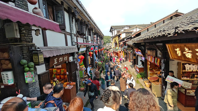 The Charm of Ciqikou, old town