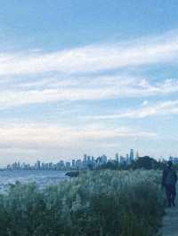 Sunset point at Point Ormond, Melbourne