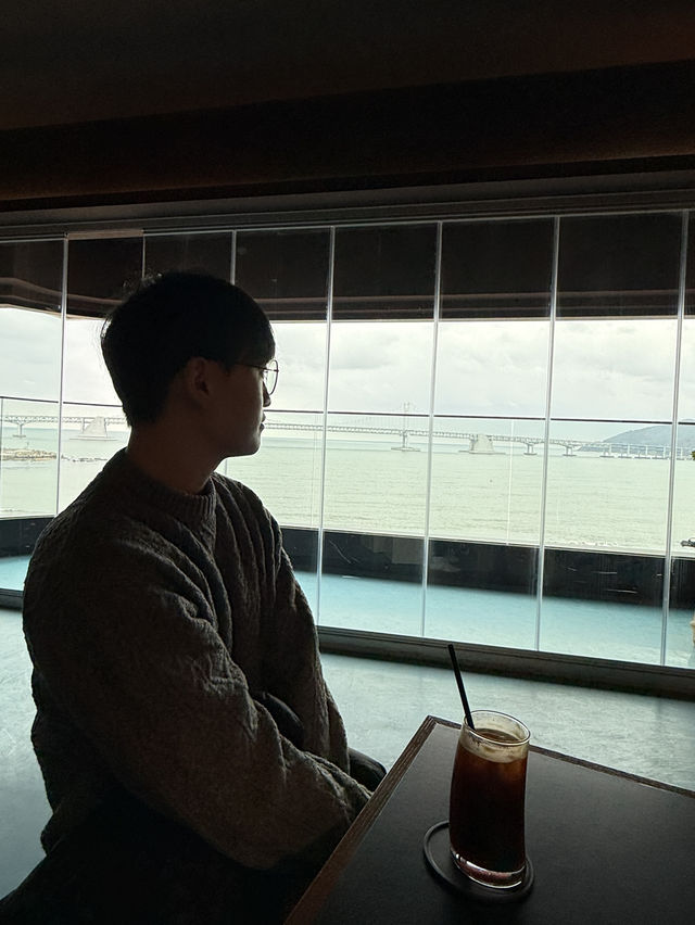 부산광안리 오션뷰 카페! 카페프론트