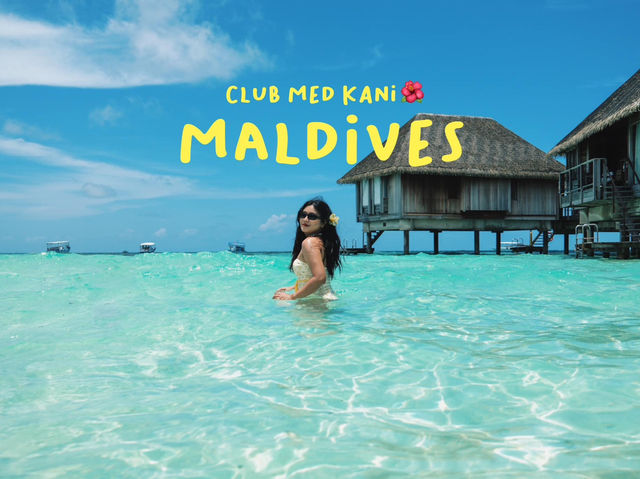 ไปนอนมัลดีฟส์ทะเลในฝันกัน Club Med Kani Maldives 🌺