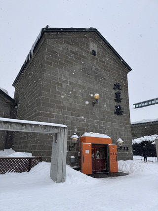 雪天的小樽…好浪漫
