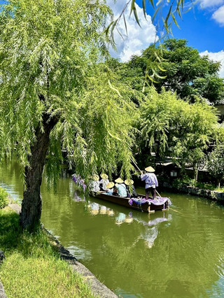 倉敷美觀地區的春季漫步