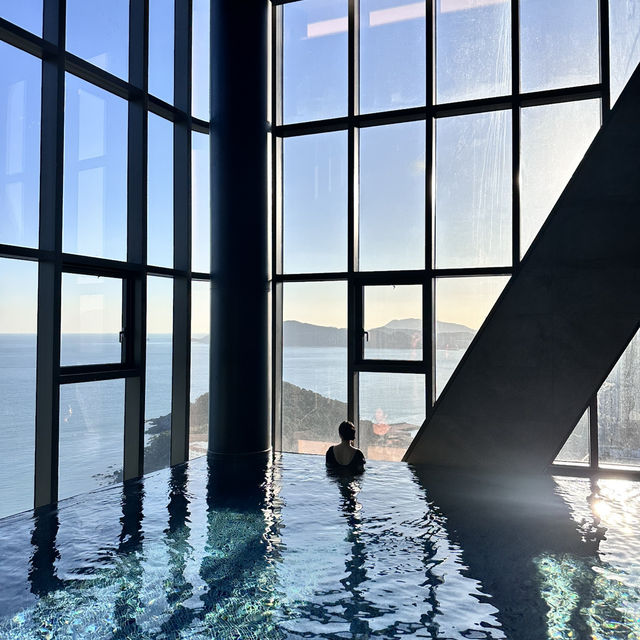 （釜山）해운대뷰를 높은 고층에서 실내수영장에서 느껴보세요🏊‍♀️