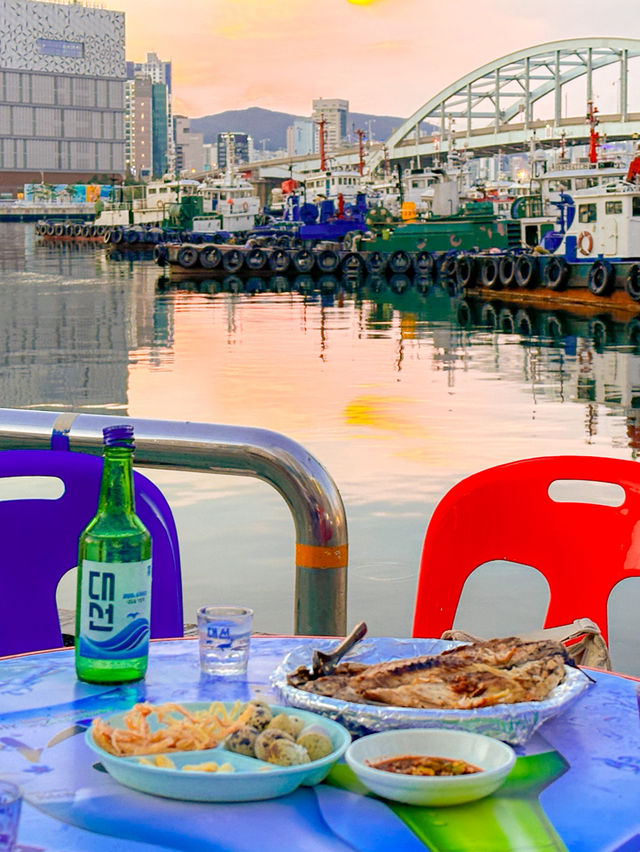 영도에 밤이 찾아오면 포장마차거리