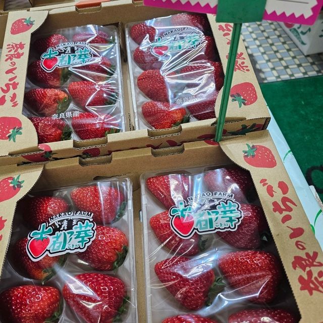 Spring in Japan calls in for a strawberry feast ! 🍓 🌸
