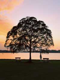 Sunset in Singapore 
