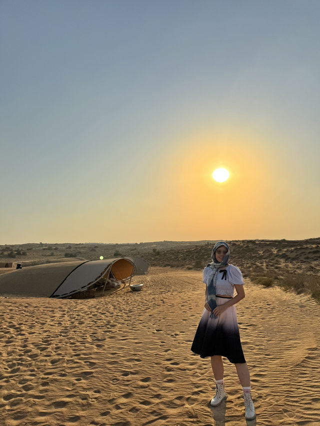 Desert getaway in Dubai