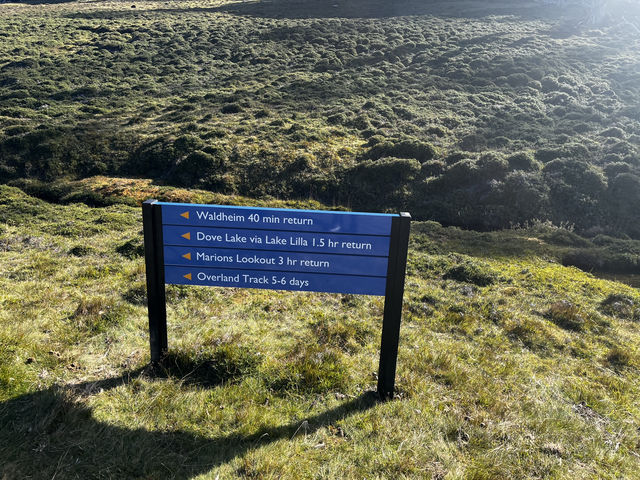 Discover the scenic view & wombats sightings at Cradle Mountain Ronny Creek walk