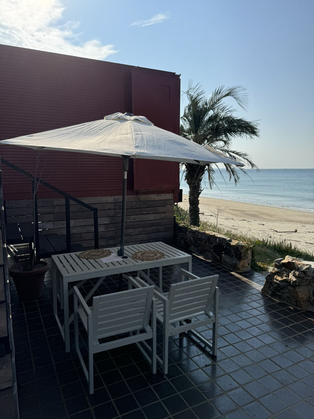 【山口グルメ】すぐ目の前が海🌊最高のロケーションのトレーラーカフェ☕️