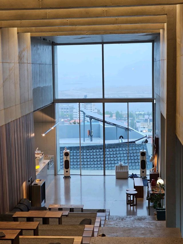 🇰🇷 마산 앞바다가 보이는 마산 오션뷰 카페 어센드커피