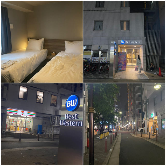 รีวิวโรงแรมย่าน Shinsaibashi ,Osaka 