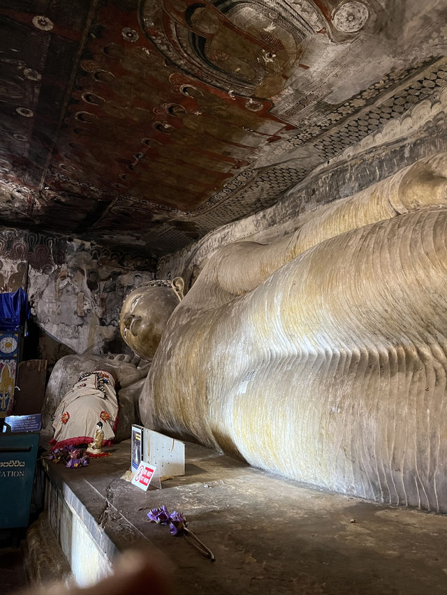 Step into Serenity at Dambulla Royal Cave Temple & Golden Temple 