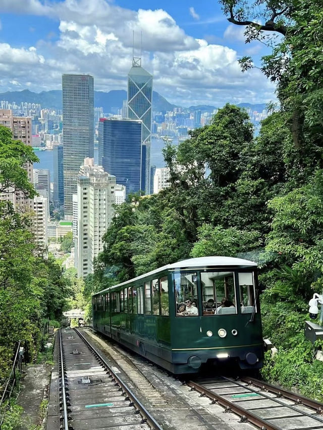 端午之旅！🌃香港太平山一日攻略｜俯瞰維港、網紅纜車