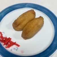 豆皮壽司拯救了我對這間的好感度🍣