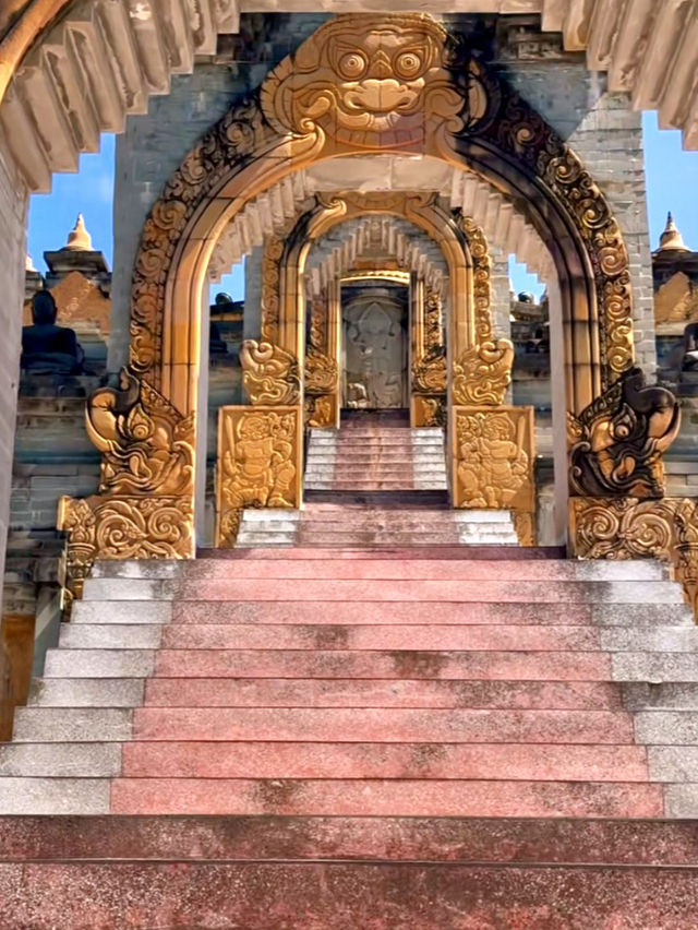 วัดประชาคมวนาราม ร้อยเอ็ด อลังการพระมหาเจดีย์