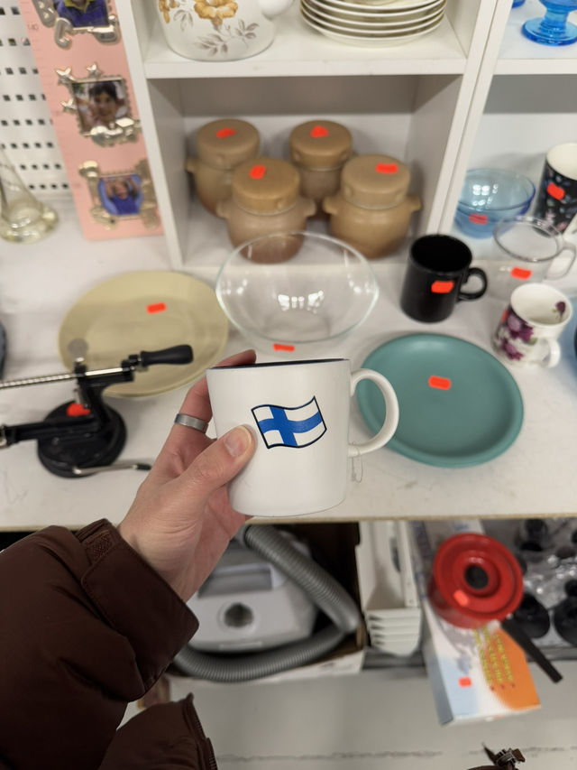 【フィンランド🇫🇮】ロヴァニエミで屋内フリーマーケット？！