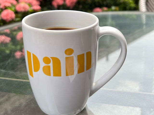 ☕️ Casual Coffee Break at Au Bon Pain – RSU Tower, Bangkok