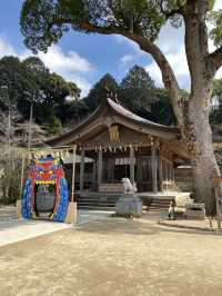Kamado Shrine ศาลเจ้าความรักกลางภูเขาในฟุกุโอกะ
