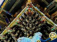 The most ornate structure in Japan : The Yomeimon gate