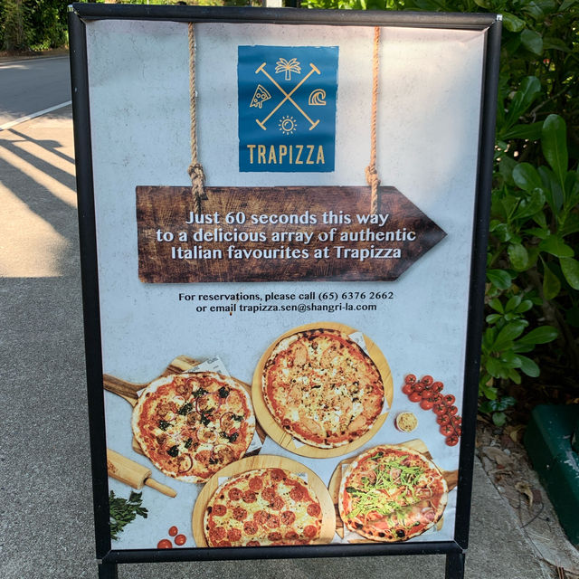 🍕 Beachside Bites at Trapizza, Sentosa