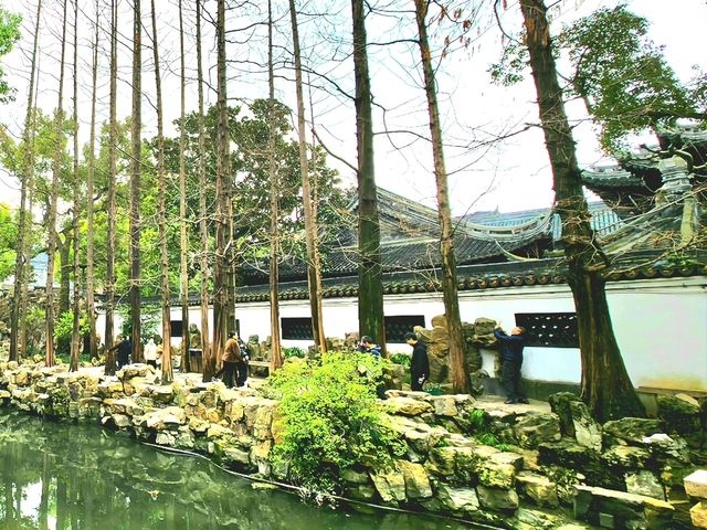 The Serene Inner Gardens and Pavilions of Yu Garden