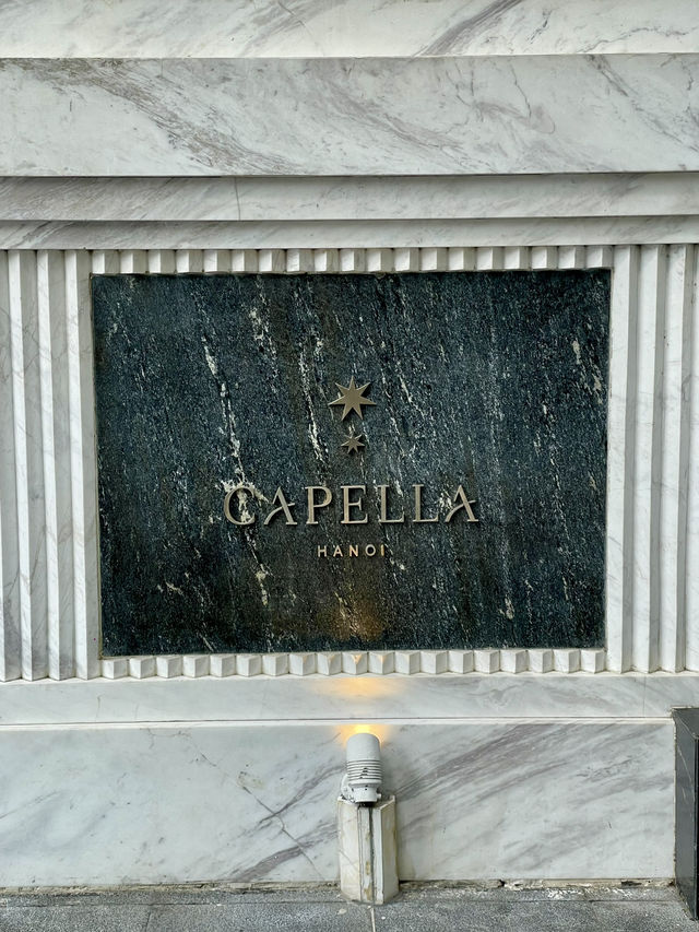 🎭 Backstage @ Capella Hanoi