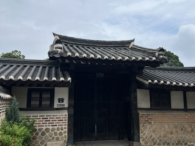 북촌의 한옥들
